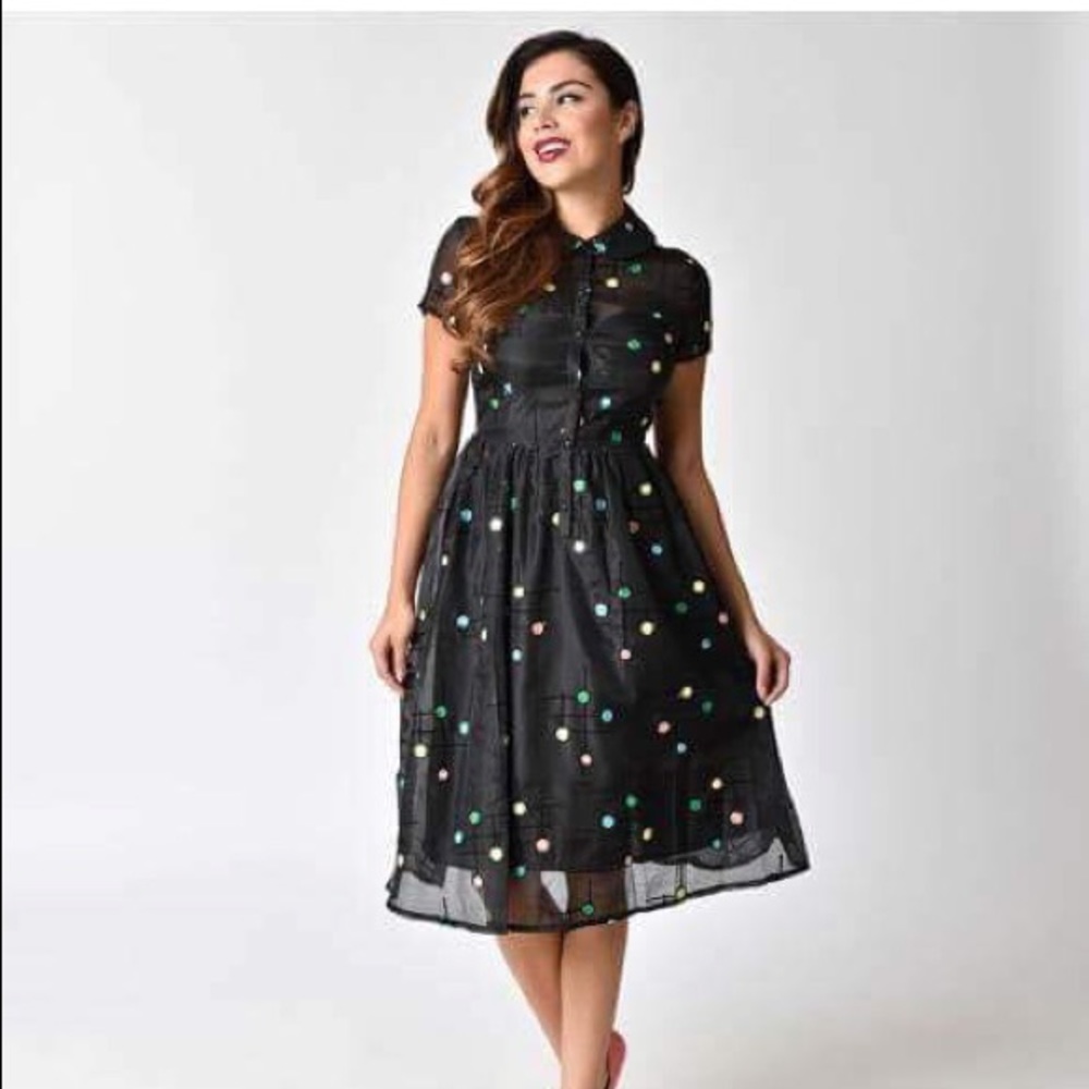 Voodoo Vixen pinup dress NWT